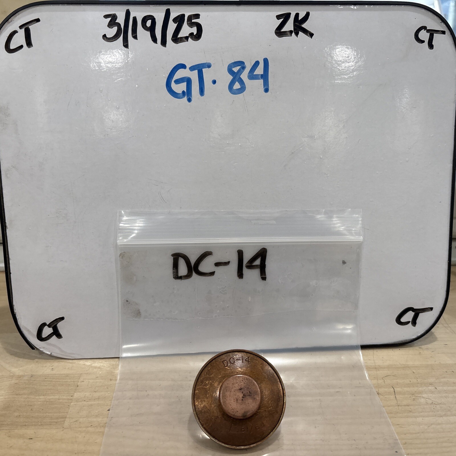 Copper Expansion Plug, 61/64", Dorman # DC-14