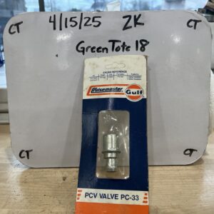 Cruisemaster Gulf PCV Valve PC-33 Alt: FV156
