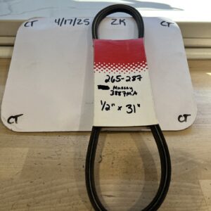 D&D Replacement Belt 265-287 1/2” x 31” Fits Murray 3887MA