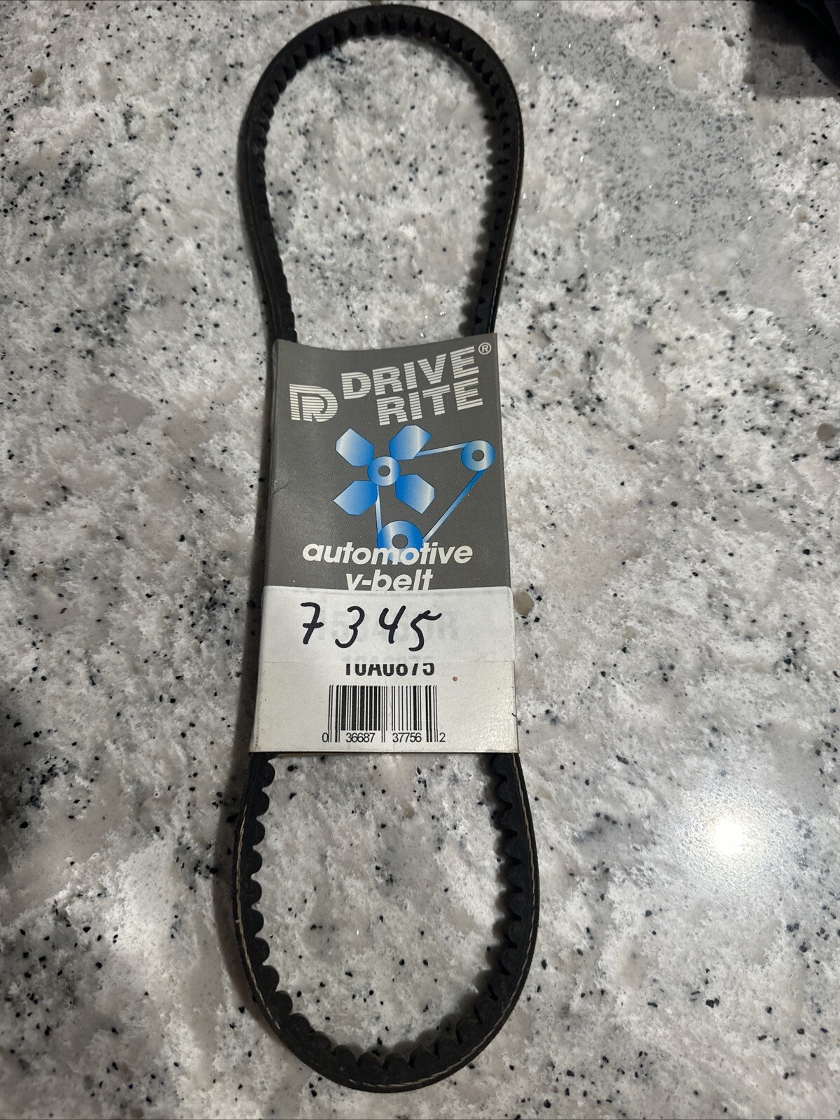 Dayco 15345DR V Belt, Spun Cog, Drive Rite Traditional