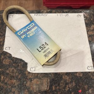 Dayco L524 Accessory Drive Belt 16RL610