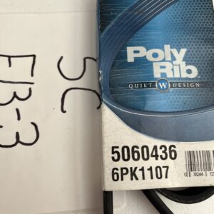 Dayco Poly-Rib Belt 5060436 (6PK1107)