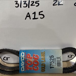 Dayco Top Cog Gold Label 17525 Premium Industrial V-Belt Gates 9525 Made in USA!