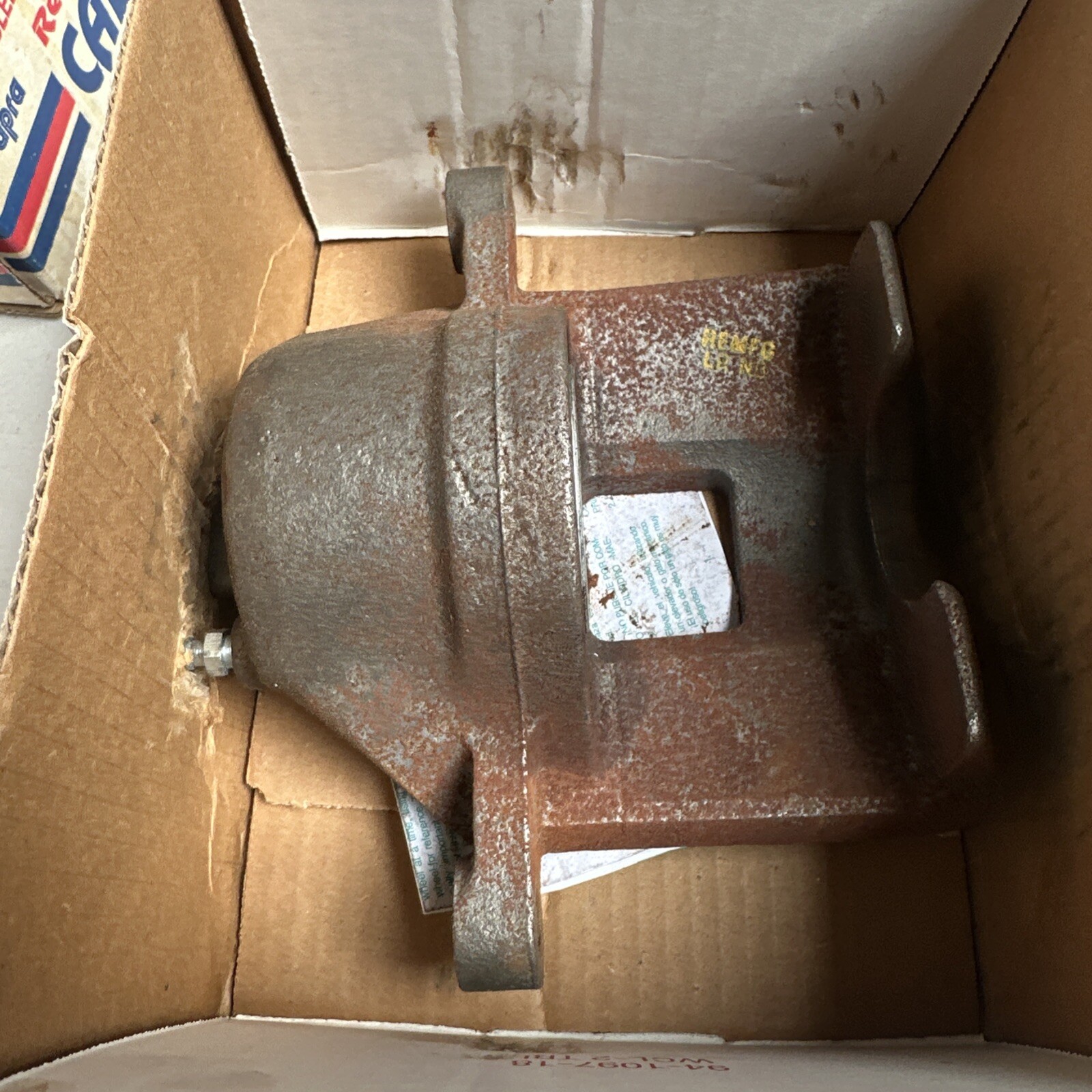 Disc Brake Caliper-FWD Cardone 18-B4638 Reman Nos Surface Rust DEAL - Image 3