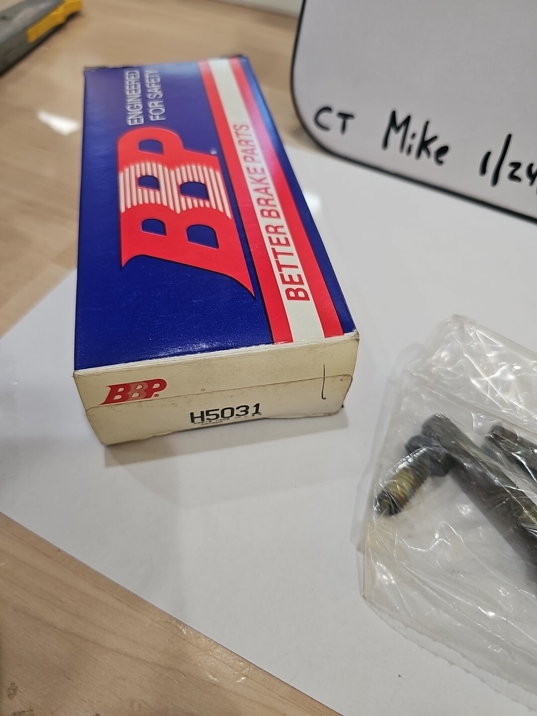 Disc Brake Caliper Pin Kit-Rear Disc Better Brake 5031K - Image 4