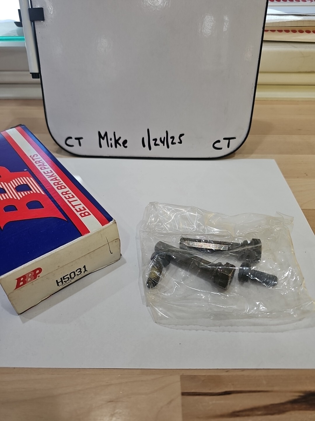 Disc Brake Caliper Pin Kit-Rear Disc Better Brake 5031K