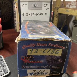 Disc Brake Caliper Quality Rebuilders 12-6168