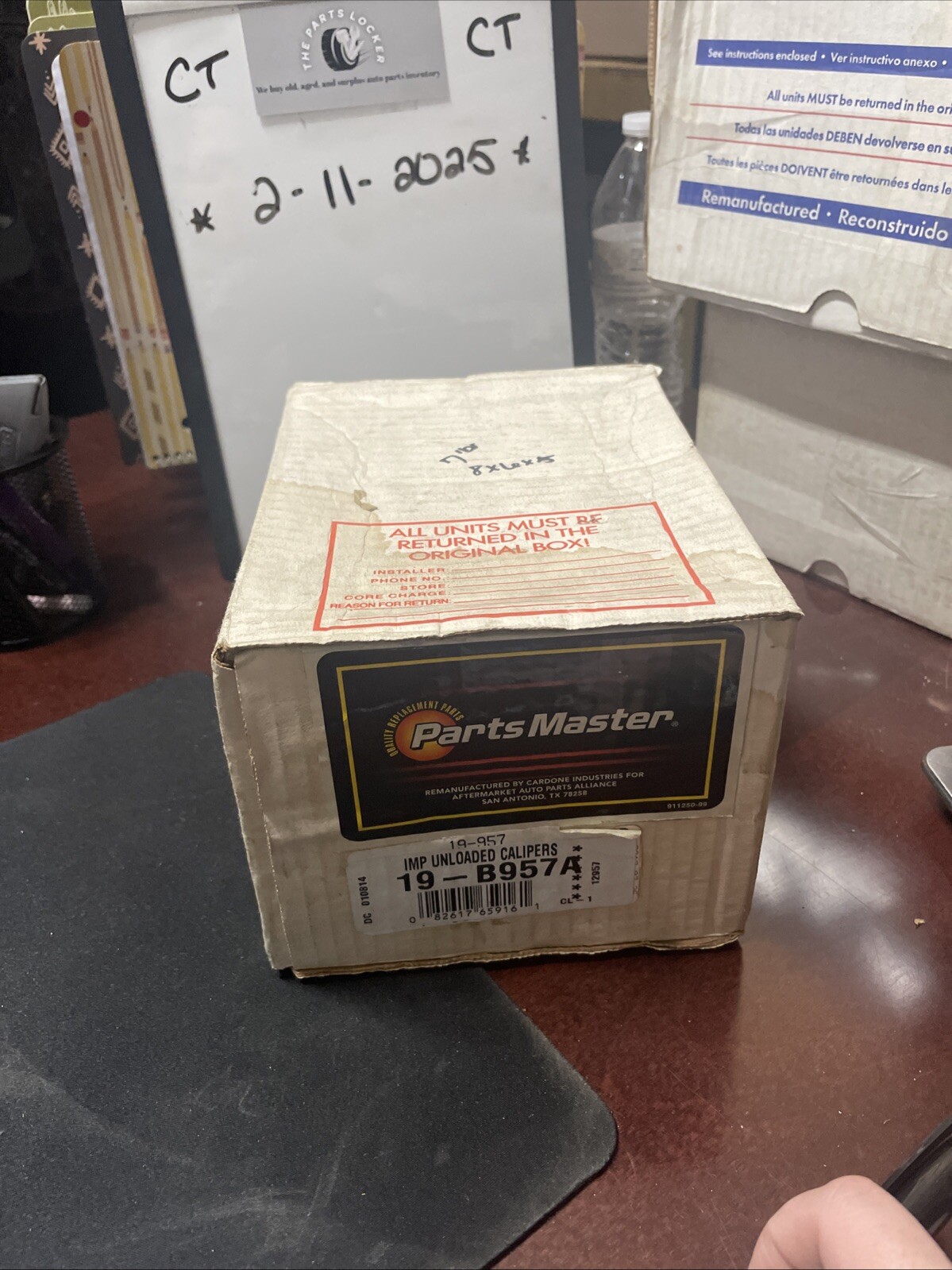 Disc Brake Caliper-RWD Cardone 19-B957A Partsmaster - Image 4