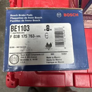 Disc Brake Pad Set-Blue Brake Pads Rear Bosch BE1103