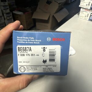 Disc Brake Pad Set Front Bosch BE687A