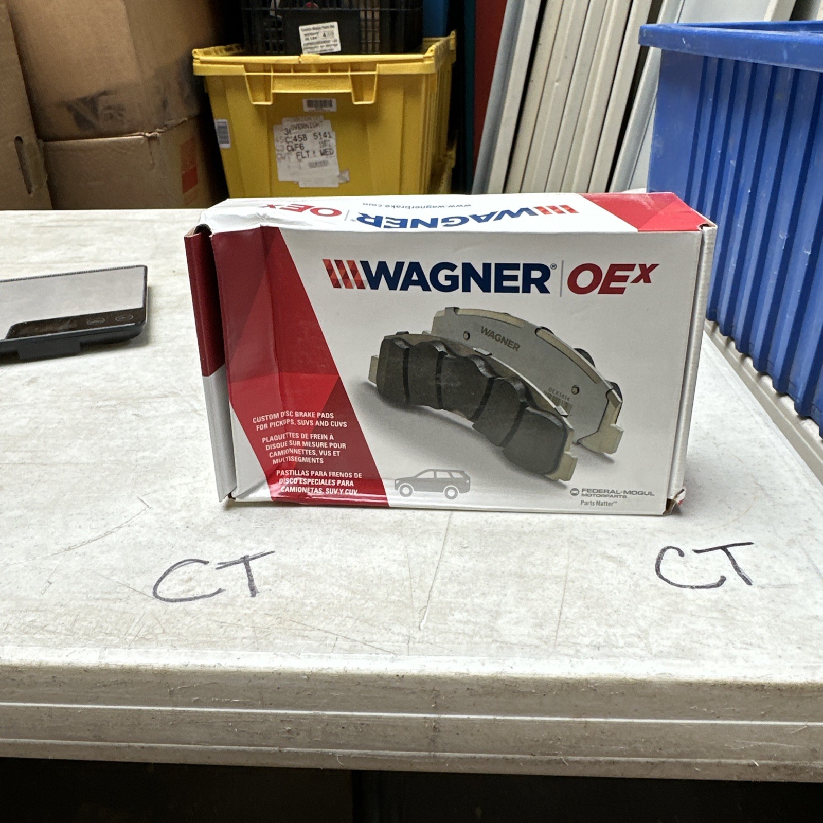 Disc Brake Pad Set-OEX995 Disc Brake Pad Rear Wagner fits 04-10 Toyota Sienna