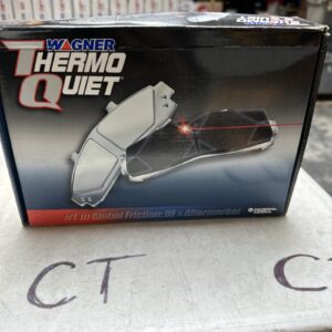 Disc Brake Pad Set-ThermoQuiet Disc Brake Pad Front Wagner MX915