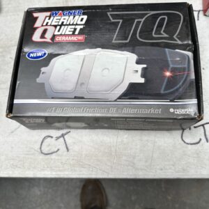 Disc Brake Pad Set-ThermoQuiet Disc Brake Pad Front Wagner QC748