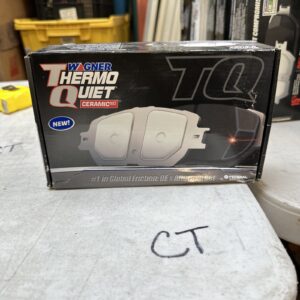 Disc Brake Pad Set-ThermoQuiet Disc Brake Pad Rear Wagner QC667