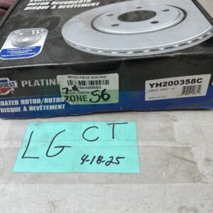 Disc Brake Rotor-Coated CARQUEST YH200358C