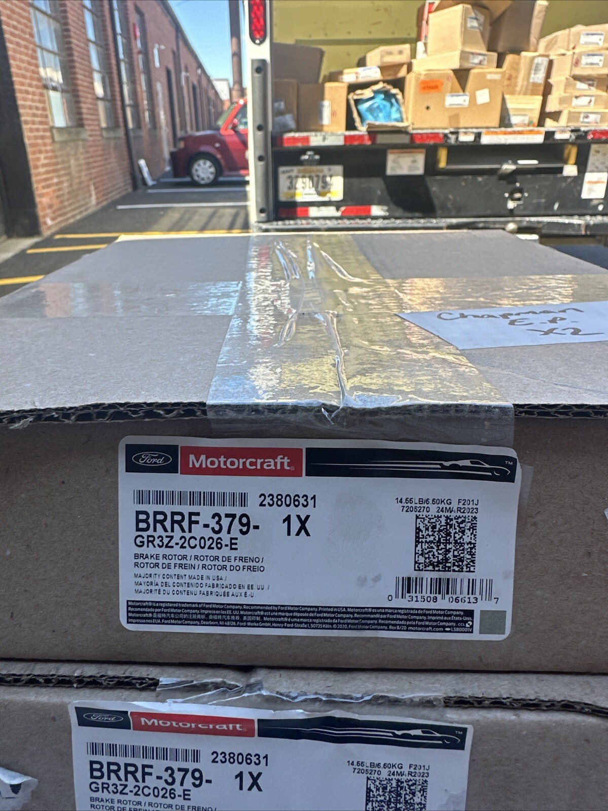 Disc Brake Rotor Motorcraft BRRF-379 fits 15-23 Ford Mustang (1) Rotor