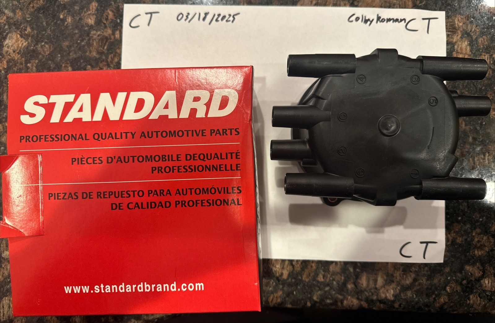 Distributor Cap Standard JH-139