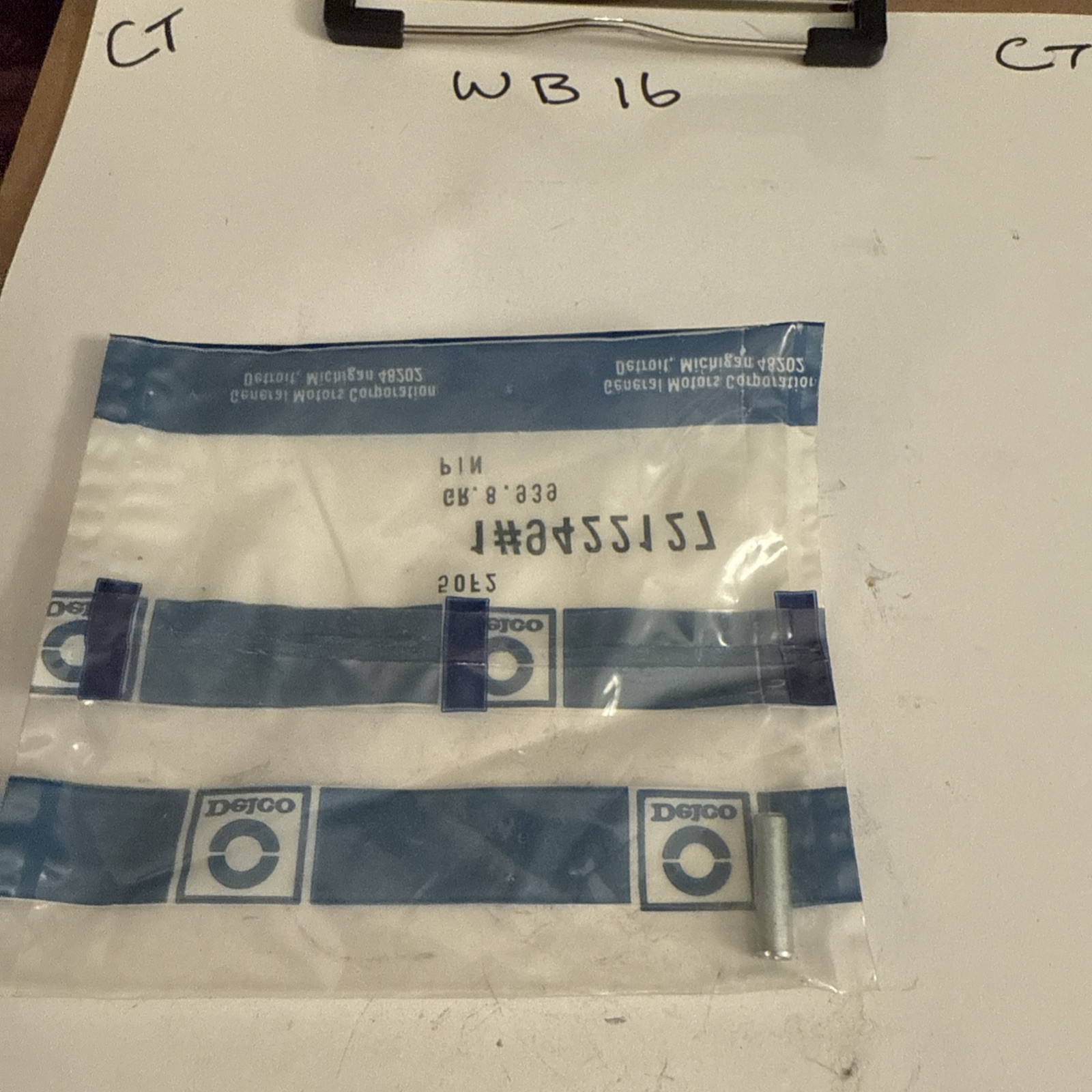 Distributor Drive Gear Pin Mopar 9422127 - Image 3