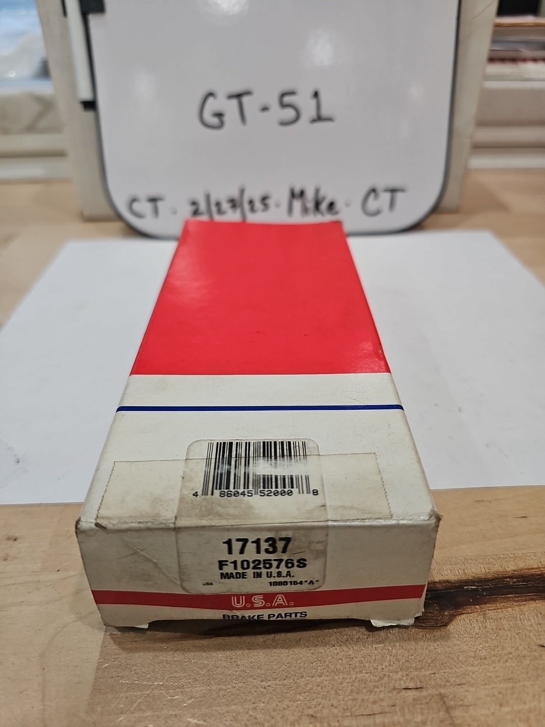 Drum Brake Hardware -Base USA Brake Parts 17137 (F102576S) Missing Pcs See Photo - Image 3