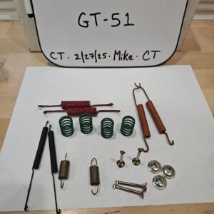 Drum Brake Hardware -Base USA Brake Parts 17137 (F102576S) Missing Pcs See Photo