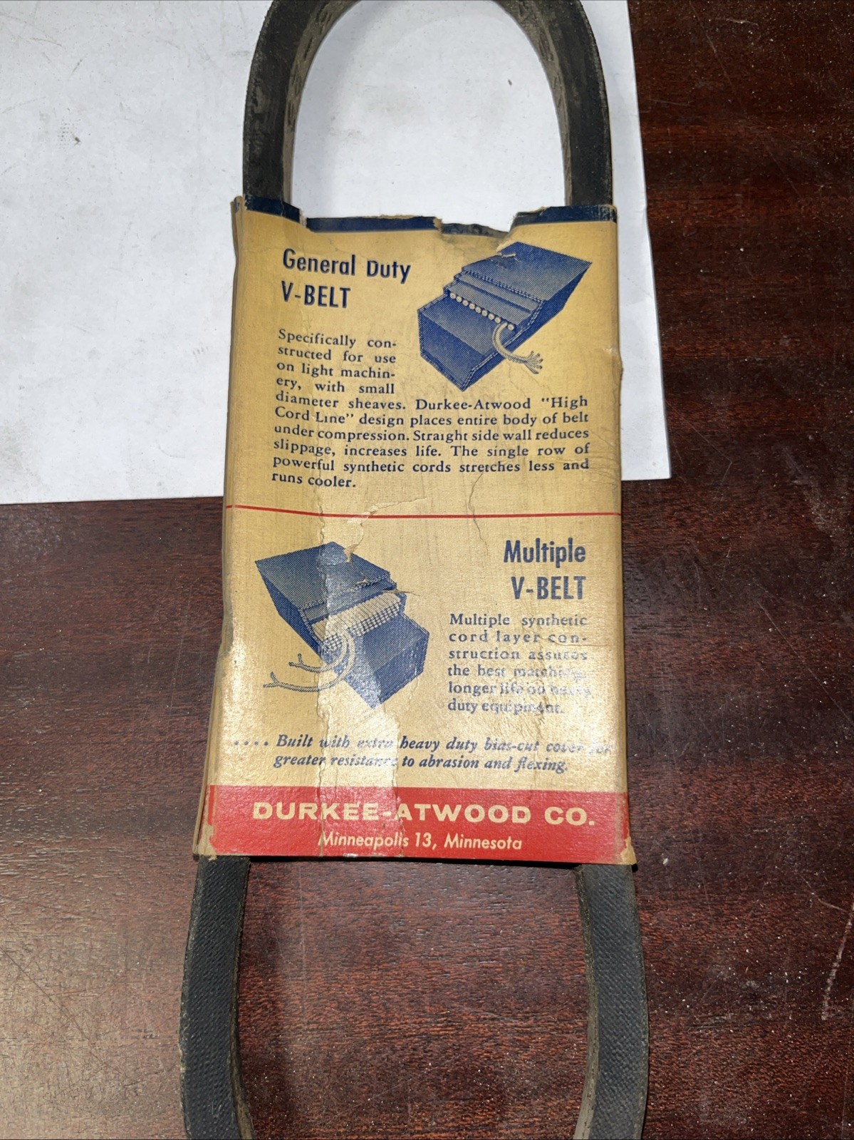 Durkee Atwood V Belt 5L260 - Image 4