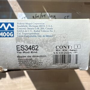 ES3462 Moog Steering Tie Rod End Made In USA ES3462 Steering Tie Rod End