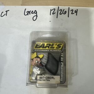 Earl's 997108ERL Male Weld Fitting