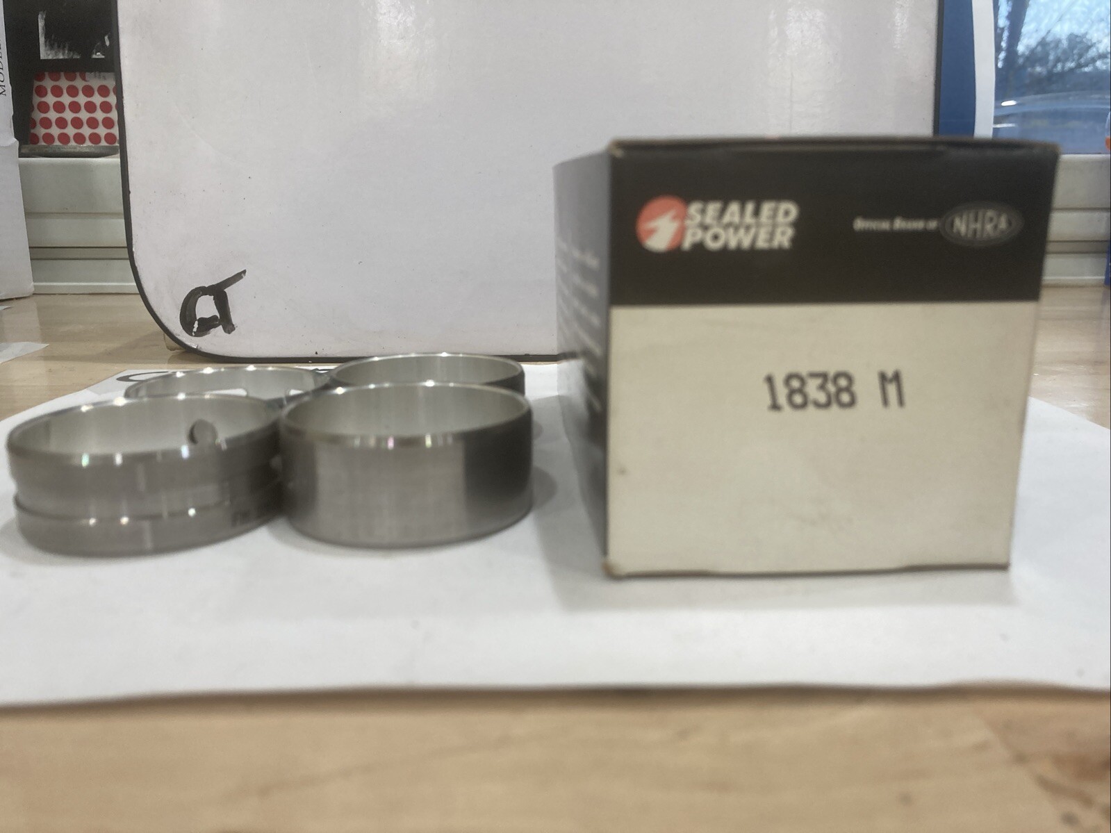 Engine Camshaft Bearing Set Sealed Power/ Federal Mogul 1838M - Image 3