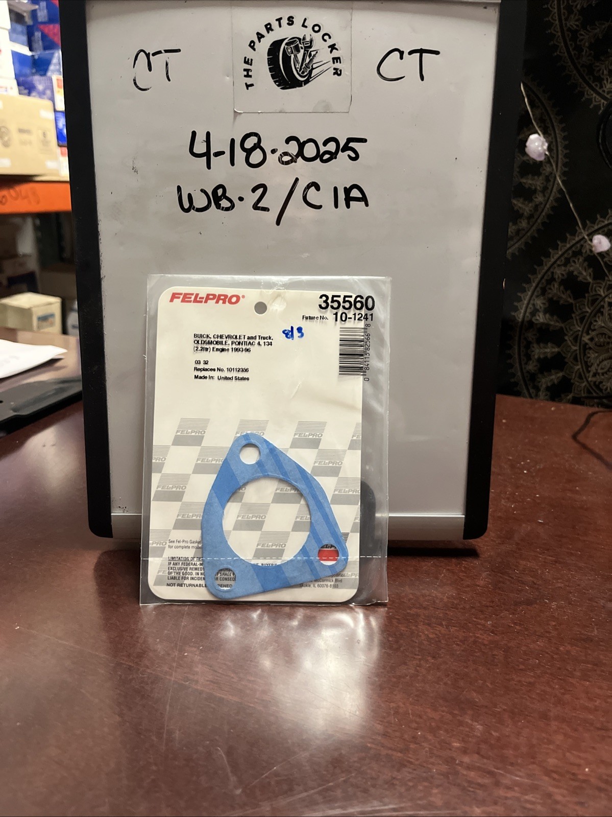 Engine Coolant Outlet Gasket Fel-Pro 35560