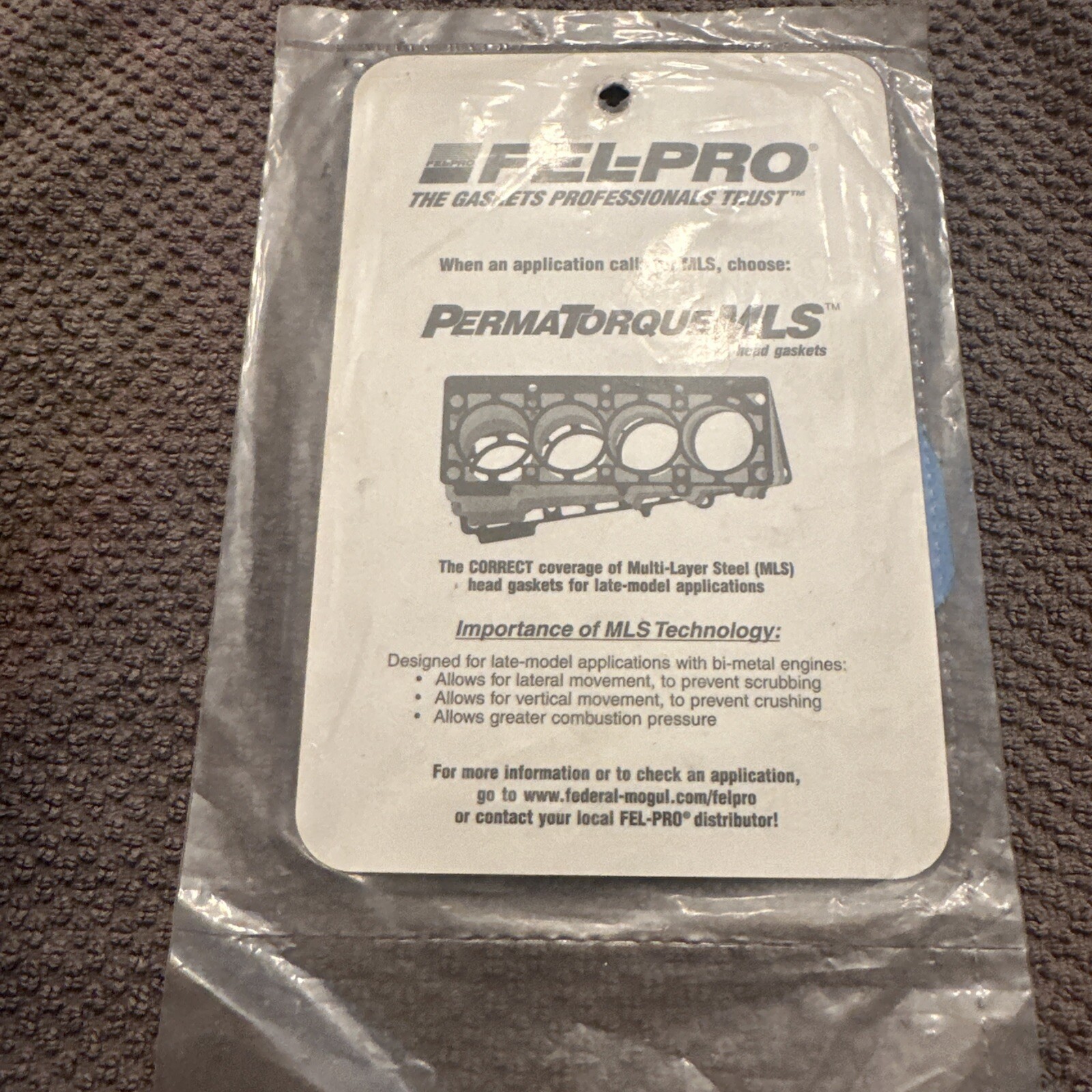 Engine Coolant Outlet Gasket Fel-Pro 35697 fits 95-03 Hyundai Accent 1.5L-L4 - Image 3