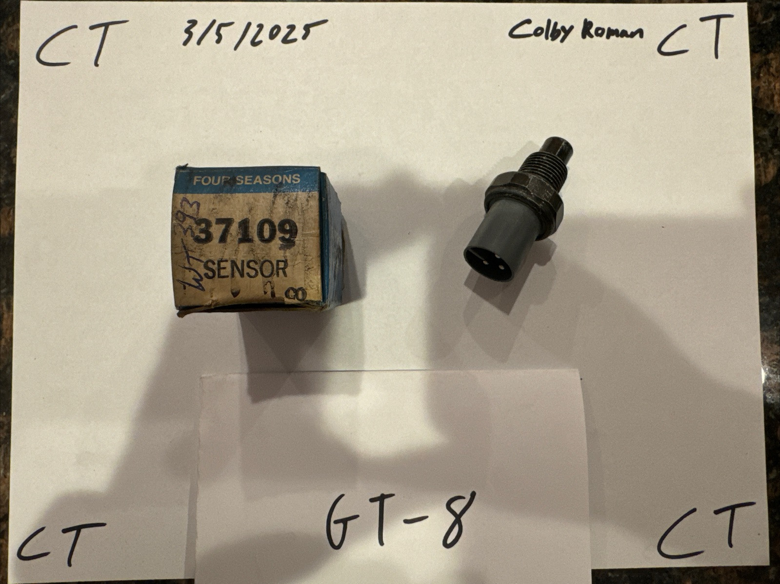 Engine Coolant Temperature Sensor-Switch 4 Seasons 37109 - Image 3