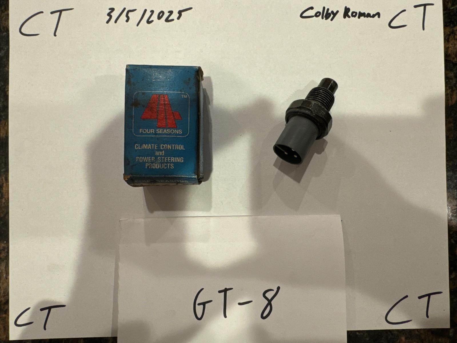 Engine Coolant Temperature Sensor-Switch 4 Seasons 37109