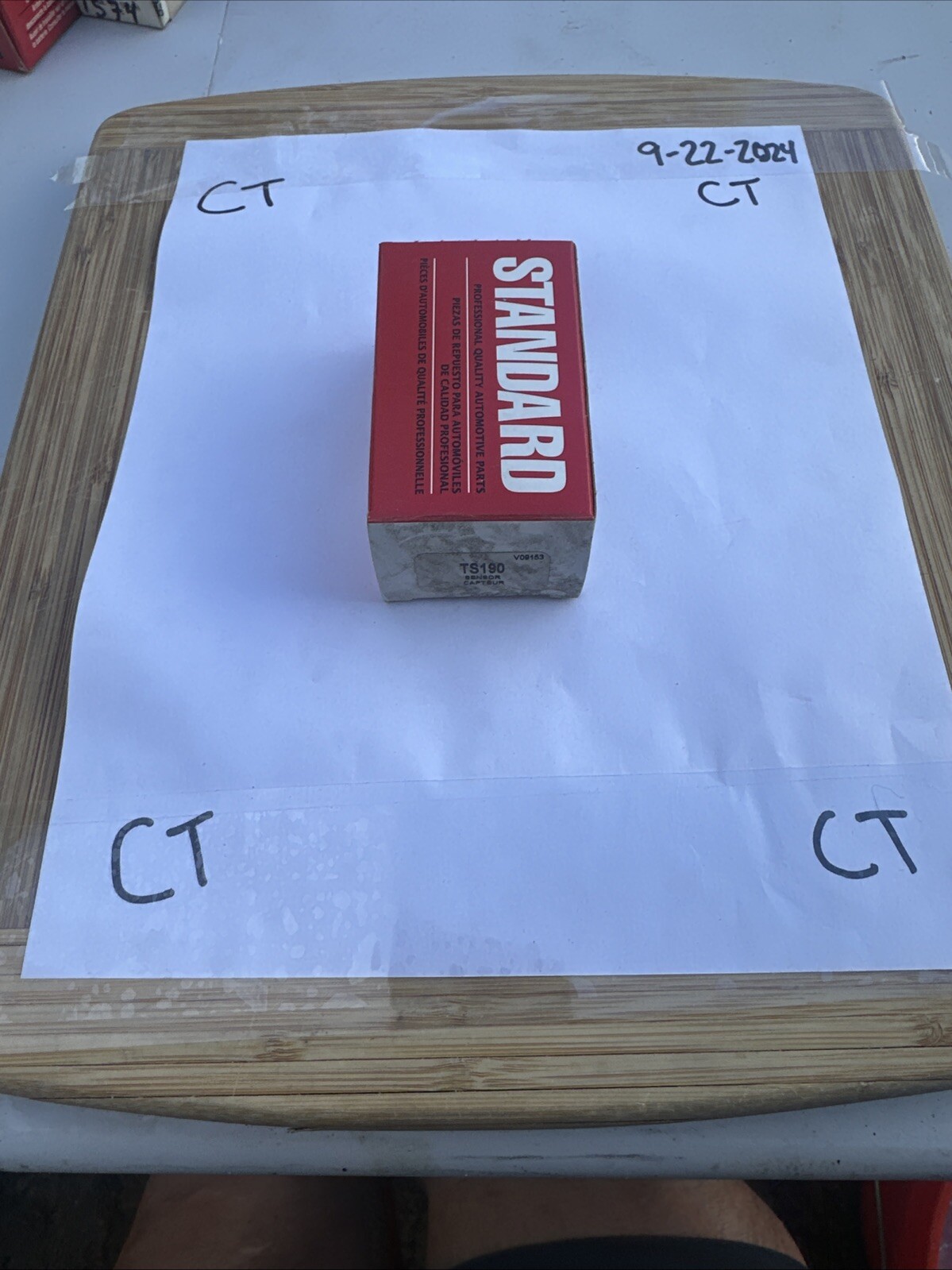 Engine Coolant Temperature Switch Standard TS-190