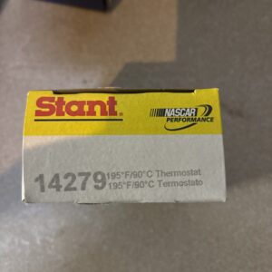 Engine Coolant Thermostat with Seal OE Type Thermostat STANT 14279 NOS 195f