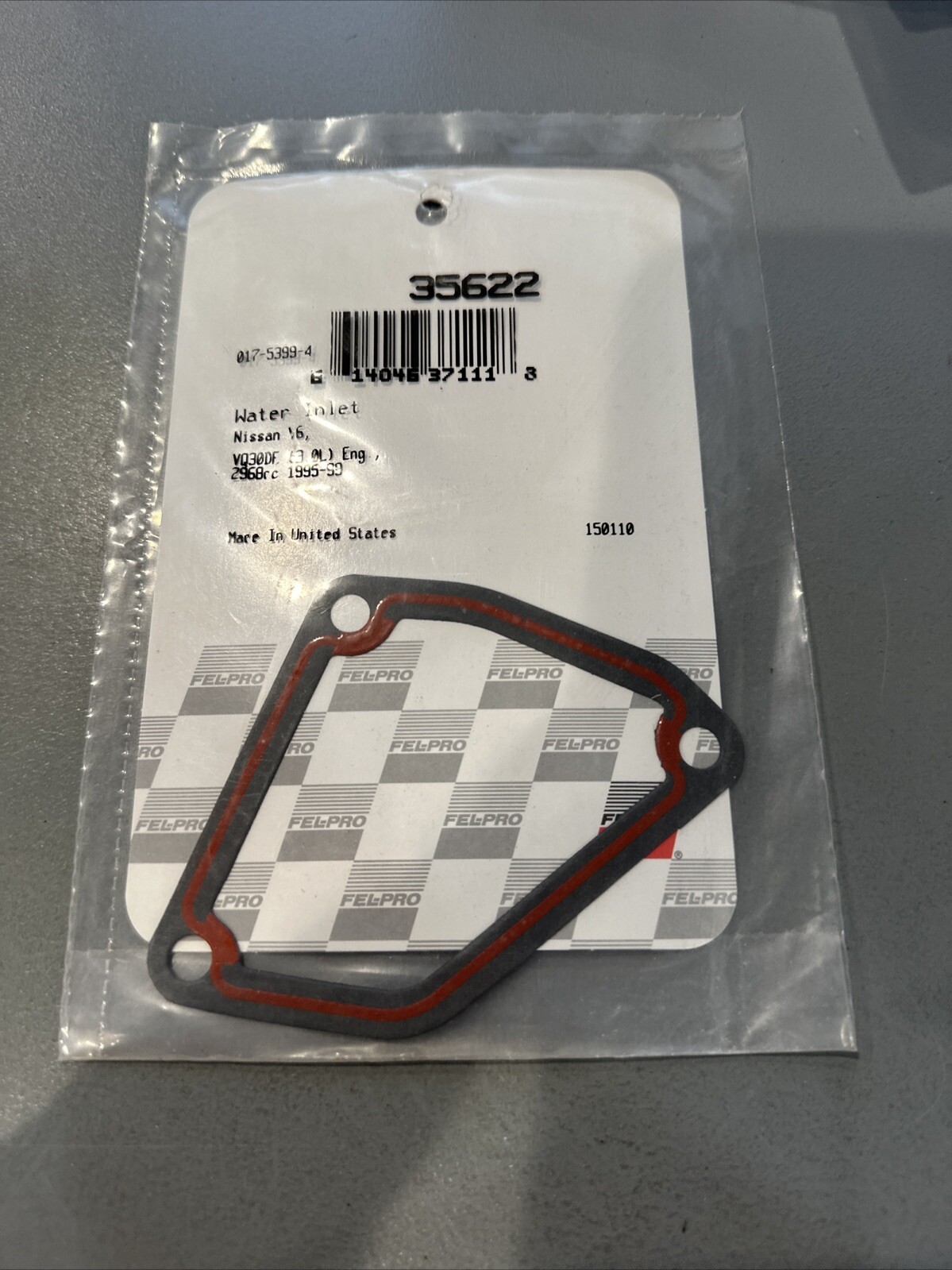 Engine Coolant Water Inlet Gasket Fel-Pro 35622