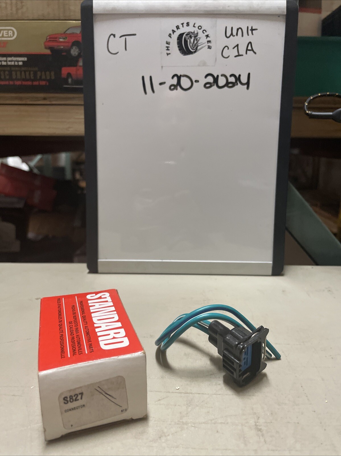 Engine Cooling Fan Motor Connector Standard S-827