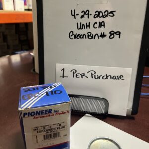 Engine Core Plug-Expansion Plug Pioneer EPS-170 I Per Purchase