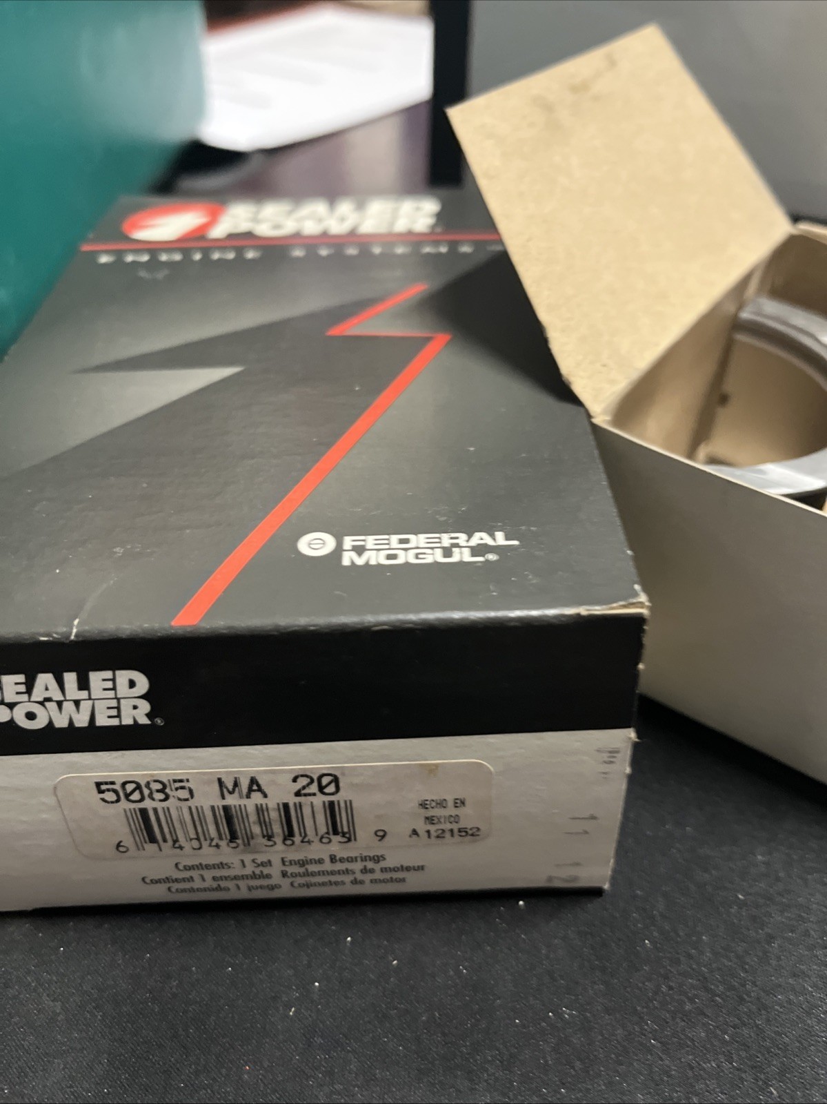 Engine Crankshaft Main Bearing Set Sealed Power 5085 MA 20 - Image 3