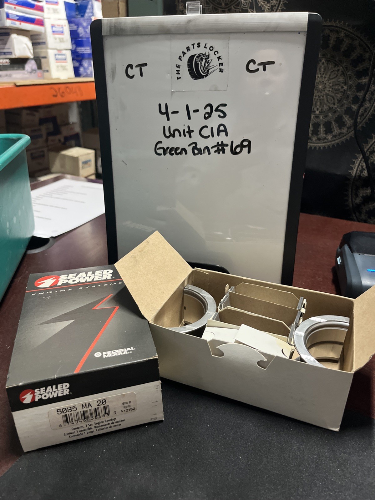 Engine Crankshaft Main Bearing Set Sealed Power 5085 MA 20