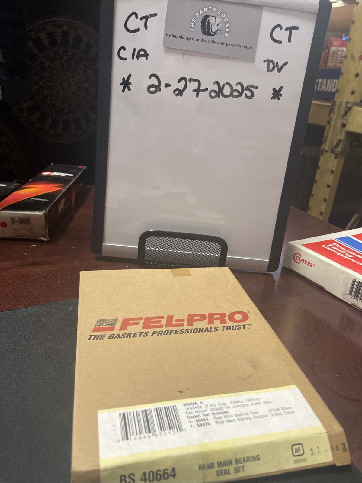 Engine Crankshaft Seal Kit Fel-Pro BS 40664