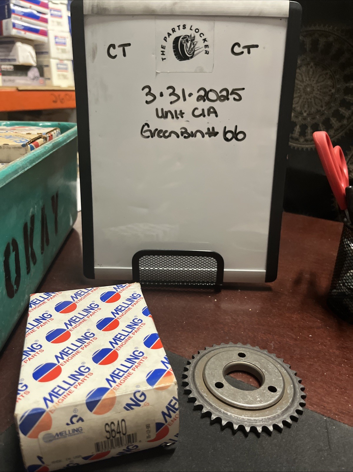 Engine Timing Crankshaft Sprocket-Stock Melling S640