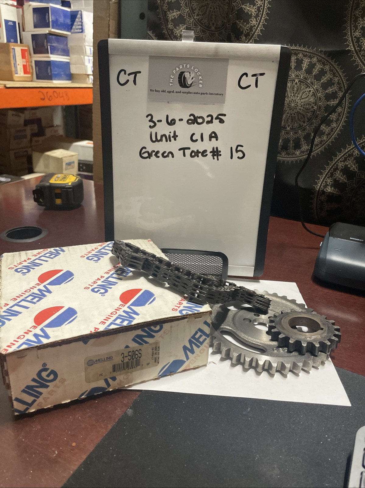 Engine Timing Set-Stock Melling 3-506S