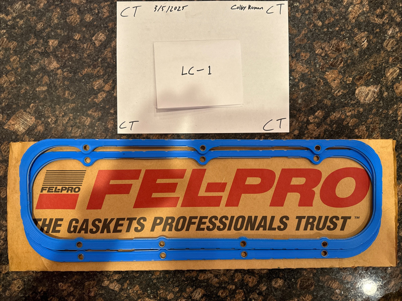 Engine Valve Cover Gasket Set Fel-Pro VS 50090 R