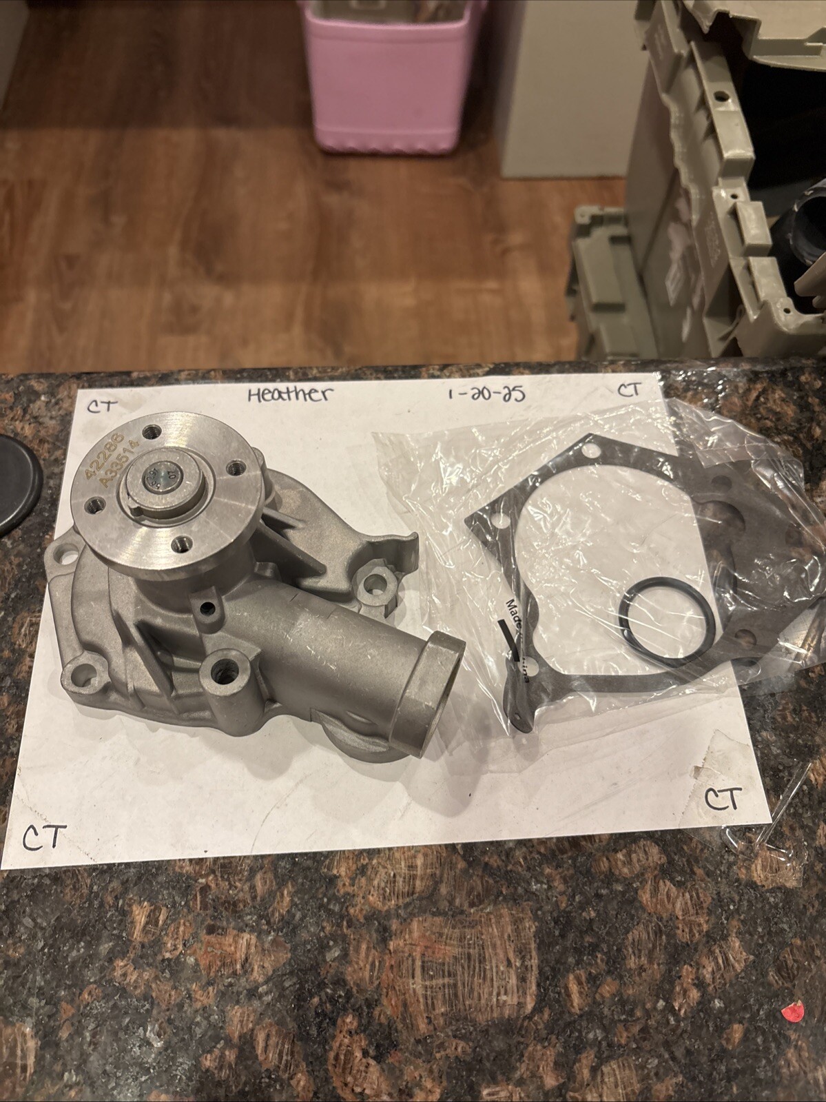 Engine Water Pump Gates 42286