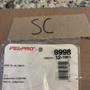 Exhaust Pipe Flange Gasket Fel-Pro 9998 Ford Truck 1965-92 NOS