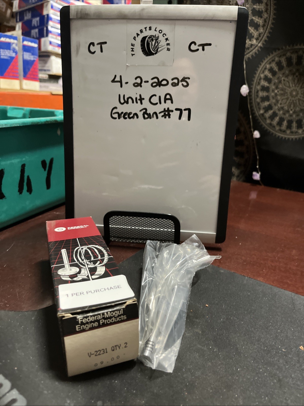 Exhaust Valve Sealed Power V2231 1 Per Purchase