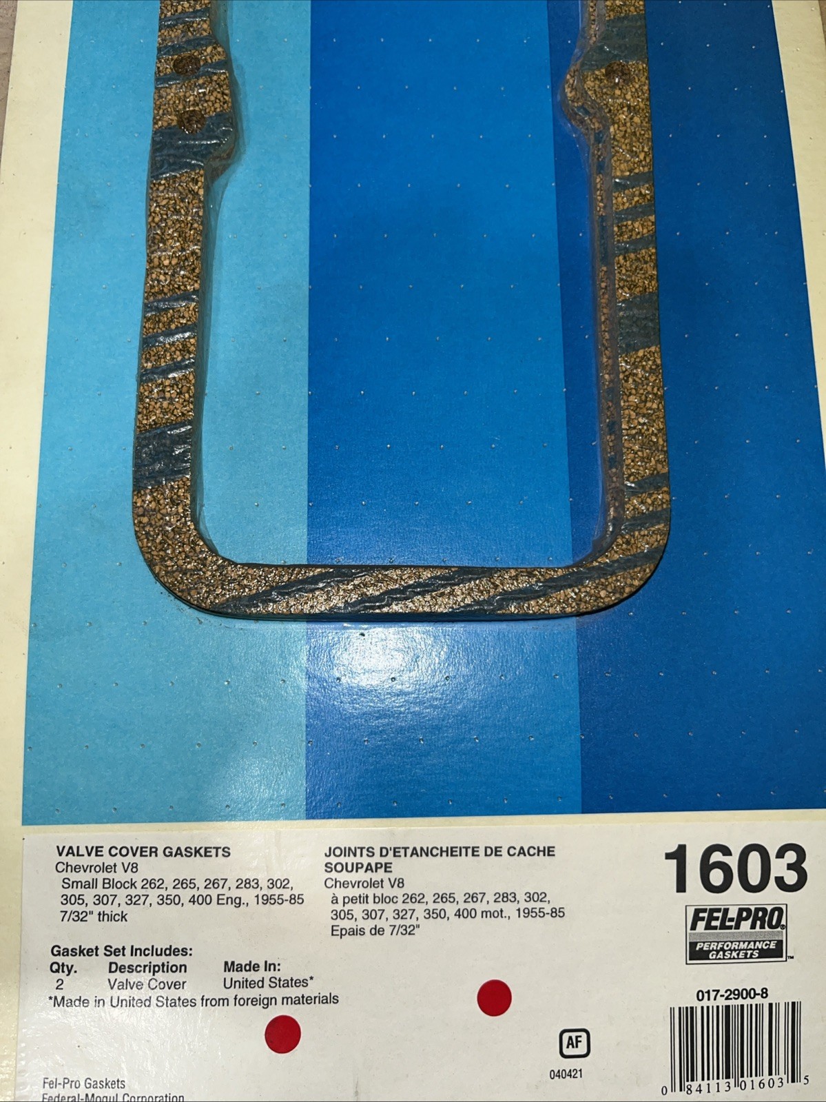 FEL-1603 Valve Cover Gasket Set - Image 3
