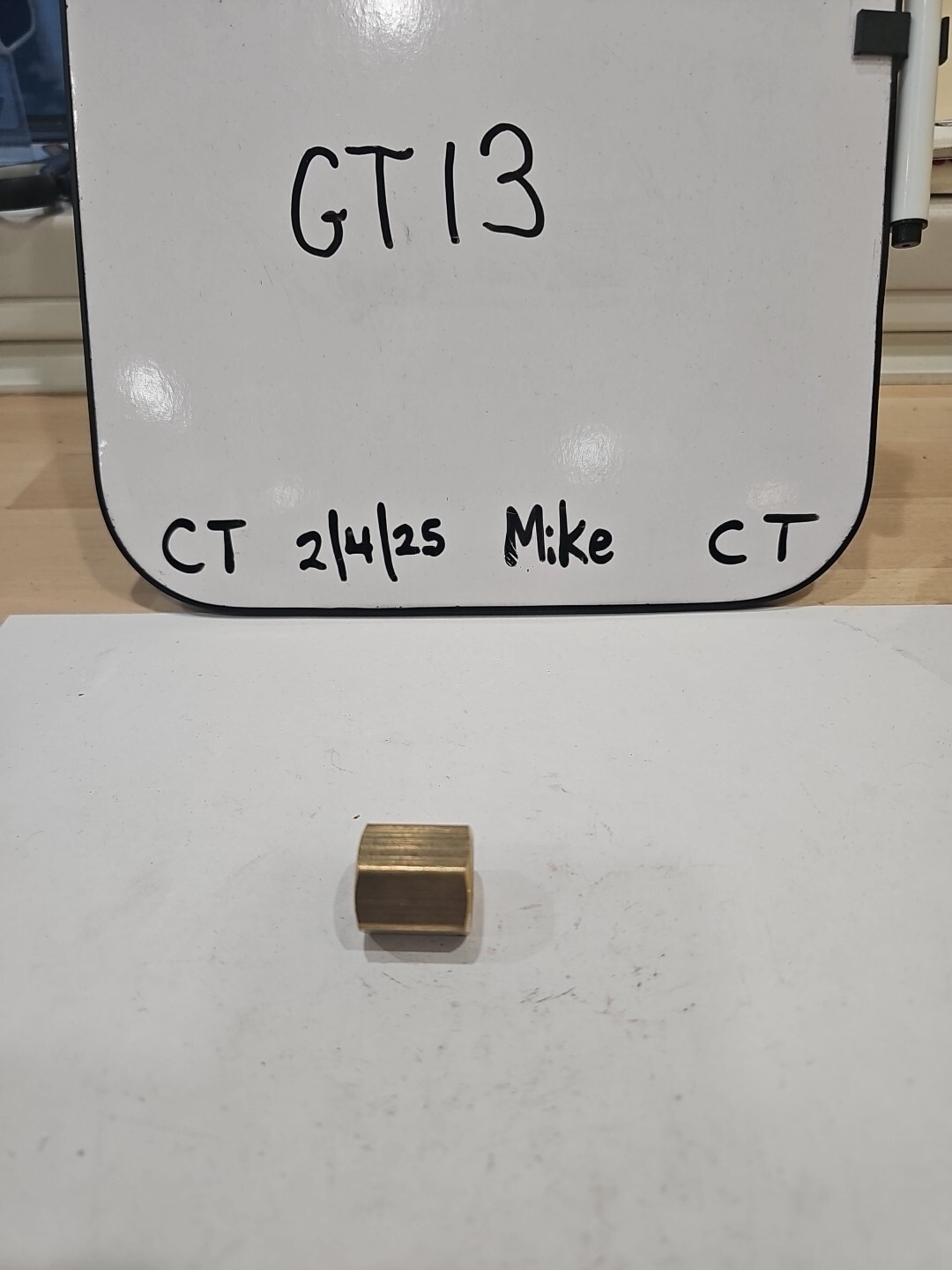 FMSI #3018 Brake Line Union Invert Flare Tube Nut 3/8" x 5/8" - 18 TPI - 10 Pack - Image 3