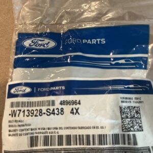 FORD GENUINE OEM BOLTS W713928 S438 PACKAGE OF 4