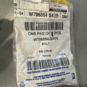 FORD OEM 04-11 Ranger Running Board Step-Rear Bracket Bolt W706894S439